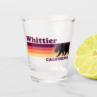 Antik Whittier Kalifornien Schnapsglas