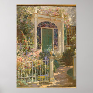 Antike Abbott Fuller Graves Portsmouth Tür Poster