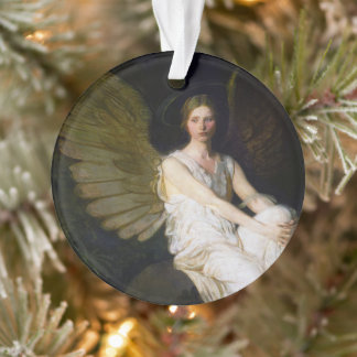 Antike Abbott Handerson Thayer Engelmalerei Ornament
