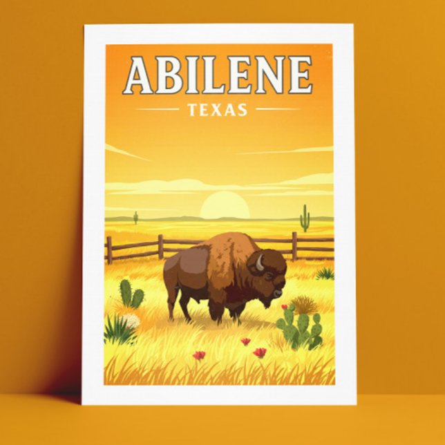 Antike Abilene Texas Postkarte (Von Creator hochgeladen)