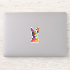 Antike ägyptische Katze Aufkleber