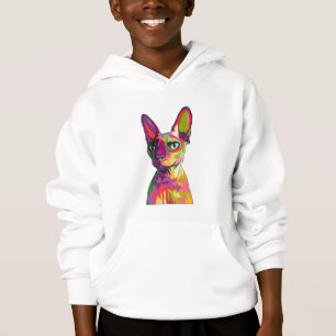 Antike ägyptische Katze Hoodie
