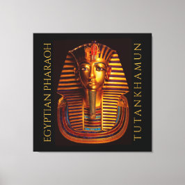 Antike ägyptische König Tutanchamun Gold Burial Ma Leinwanddruck