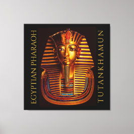 Antike ägyptische König Tutanchamun Gold Burial Ma Leinwanddruck
