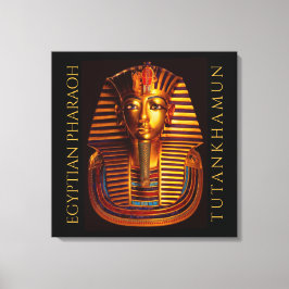 Antike ägyptische König Tutanchamun Gold Burial Ma Leinwanddruck