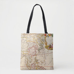 Antike Alte Karte Inspiriert (6) Tasche
