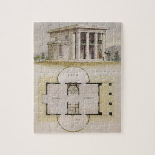 Antike Architektur, Grundriss und griechische Vill