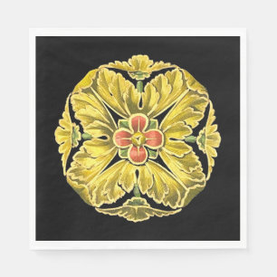 Antike Architektur Rosette Nr. 3 Serviette