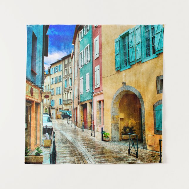 Antike Architektur Wandteppich (Vorderseite)