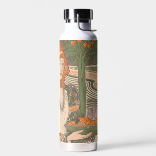 Antike Art Nouveau Thanksgiving-Magazin-Cover Trinkflasche