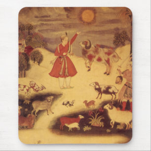 Antike Astronomie, asiatische Himmelskunst Mousepad