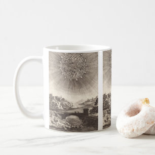 Antike Astronomie Himmel mit Sonne von Allain Mall Kaffeetasse