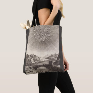 Antike Astronomie Himmel mit Sonne von Allain Mall Tasche