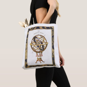 Antike Astronomie, künstliche oder Armillarsphäre Tasche