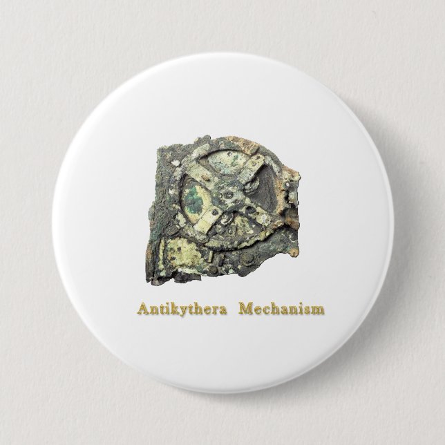 Antike Außerirdischen Button (Vorderseite)