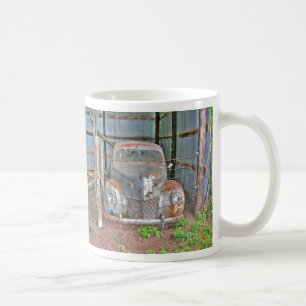 Antike Auto-Tasse Kaffeetasse