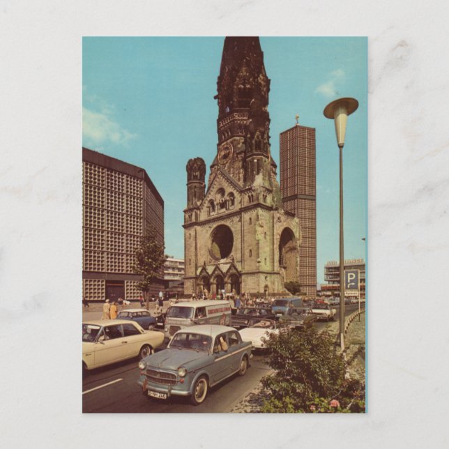 Antike Berlin Postkarte (Vorderseite)