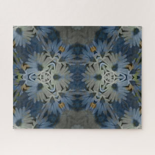 Antike Blaue Gänseblümchen-Blumen