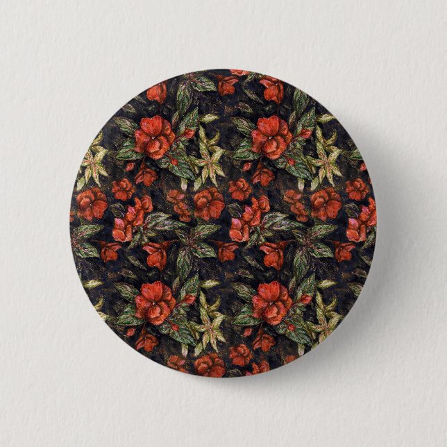 Antike Blume von Alexandra Cook aka Linandara Button (Vorderseite)