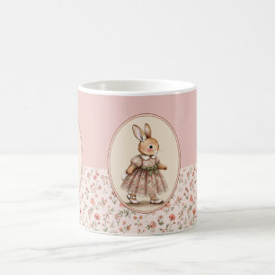 Antike Blumen-Kaffeetasse Kaffeetasse