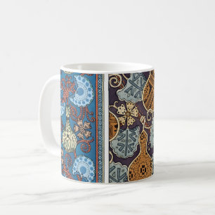Antike Blumenkunst Neuzeitliche Gemüse, Kürbisse Kaffeetasse
