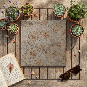 Antike Blumenmuster Fliese