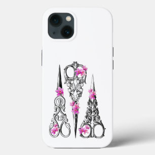 Antike Blumenschere für Näher und Friseure Case-Mate iPhone Hülle