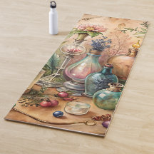 Antike Botanische Apothekerflaschen 