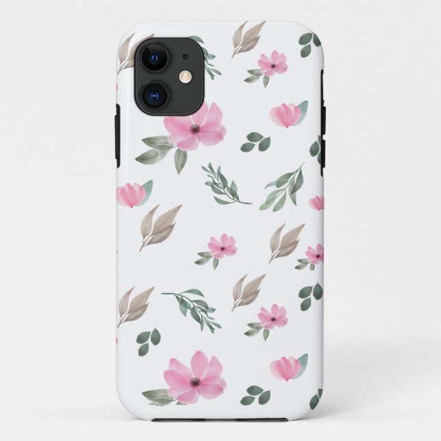 Antike Botanische Blume Case-Mate iPhone Hülle (Rückseite)