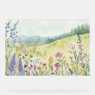 Antike Botanische Wanddekoration Acrylschild