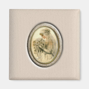 Antike Braut Magnet