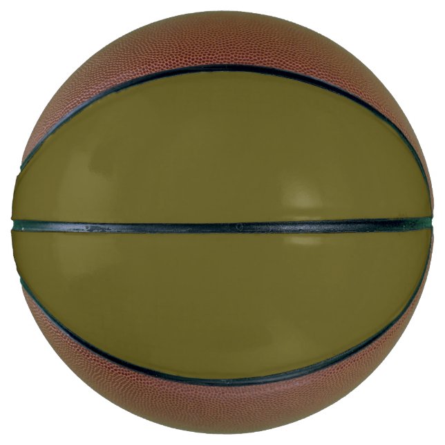 Antike Bronze (Vollfarbe) Basketball (Vorderseite)