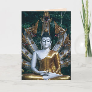 antike Buddha-Grußkarte Karte