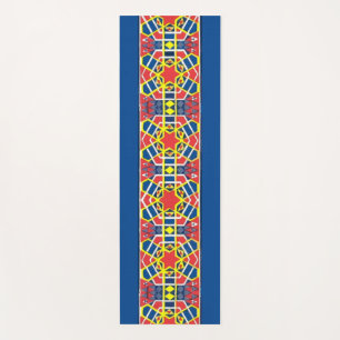 Antike byzantinische Schrift Yogamatte