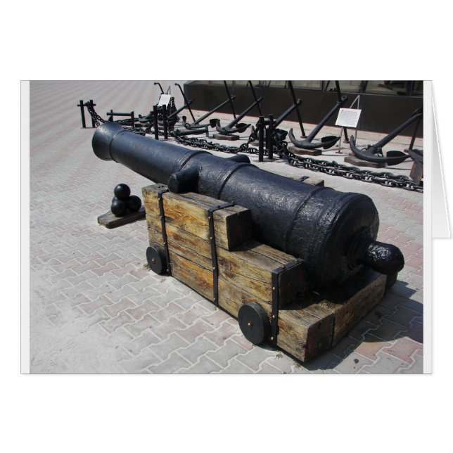 Antike Cannon (Vorderseite (Horizontal))