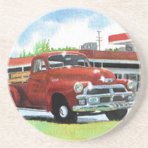 Antike Chevy LKW 1954 Untersetzer