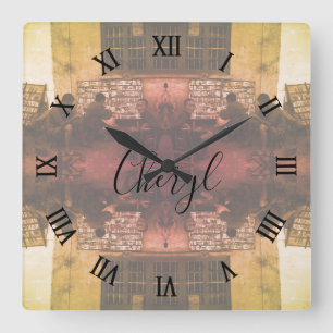 Antike China Changsha Buchverleih große Uhr