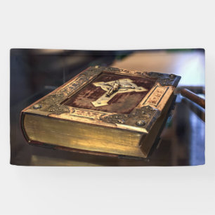 Antike Christliche Bibel Banner