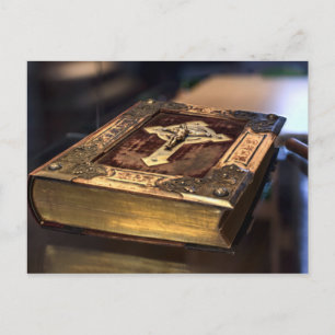 Antike Christliche Bibel Postkarte