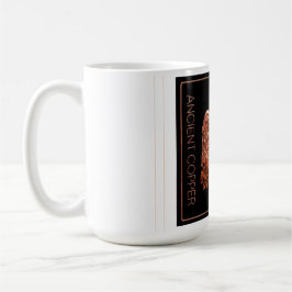 Antike Copper Peoria Falcon Restored Kaffeetasse