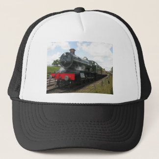 Antike Dampflokomotive, Zug Truckerkappe