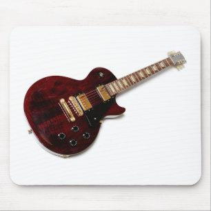Antike E-Gitarre Mousepad
