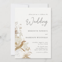 Antike Elegante Vintage Blumenhochzeit