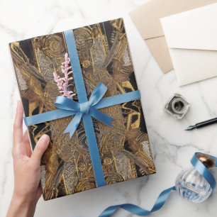 Antike Eleganz: keltische und ägyptische Fusion Geschenkpapier