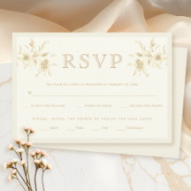 Antike Elfenbein- und Sepia-Blumenrahmen-Hochzeit