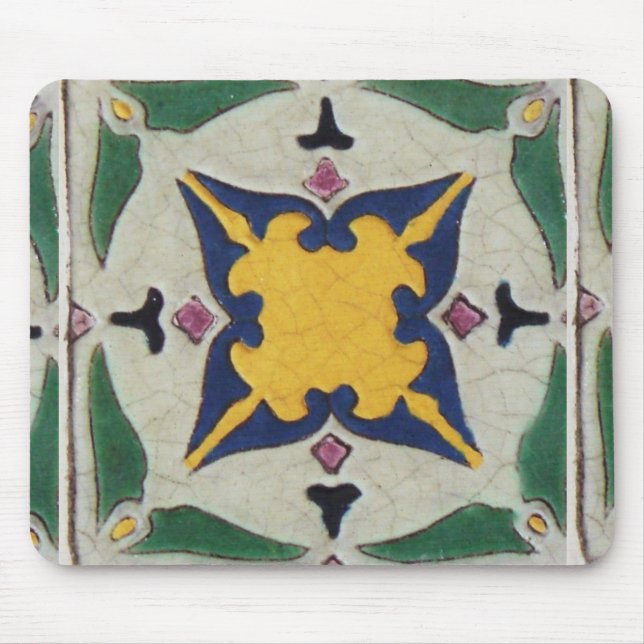 Antike Fliese Mousepad (Vorne)