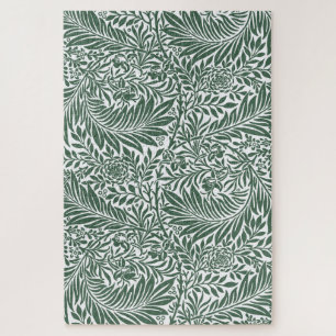 Antike Florale William Morris Weidenzweig Grün
