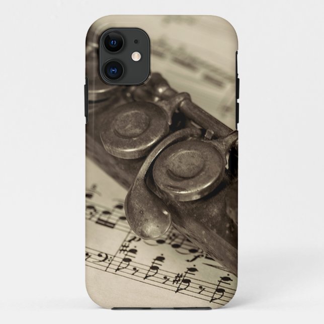 Antike Flöte Case-Mate iPhone Hülle (Rückseite)