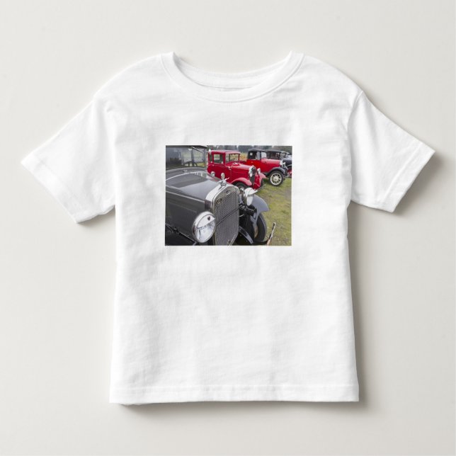 Antike Fordautomobile Kleinkind T-shirt (Vorderseite)