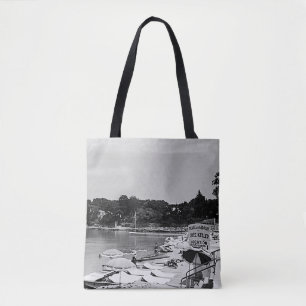 Antike Frankreich Nizza Antibes Der Garoupe Strand Tasche